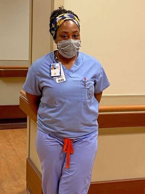 Dionne Price is a nurse in Wilmington, DE