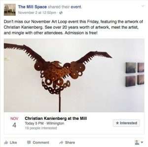 Image From The Mill Space Facebook Page